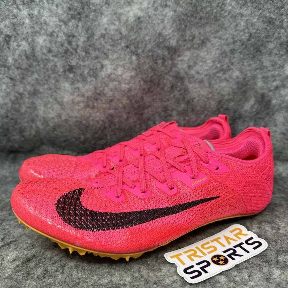 Nike Zoom Superfly Elite 2 Track Spikes Mens Sz 8.5 Hyper Pink Orange CD4382-600